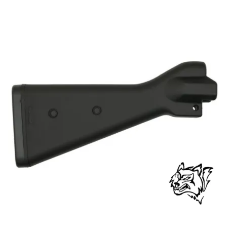 Culata fija Snow Wolf MP5 negra táctica | Airsoft Yecla