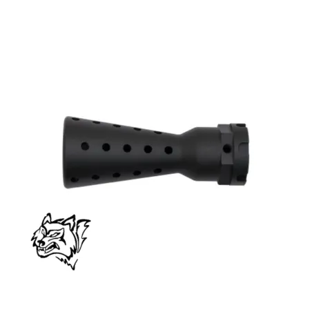 Supresor destello Snow Wolf ZB26 negro | Airsoft Yecla