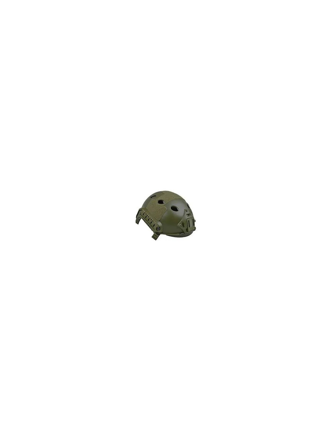 Casco ajustable PJ con rejilla y gafas Militar