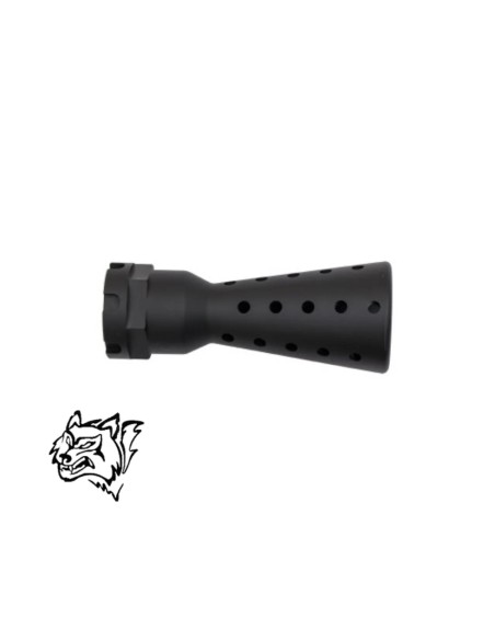 Supresor destello Snow Wolf ZB26 negro | Airsoft Yecla