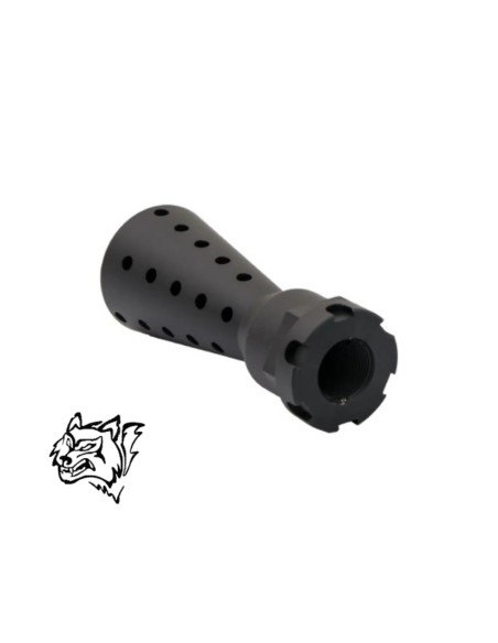 Supresor destello Snow Wolf ZB26 negro | Airsoft Yecla