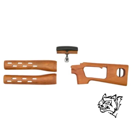 Culata madera Snow Wolf SVD con guardamanos | Airsoft Yecla