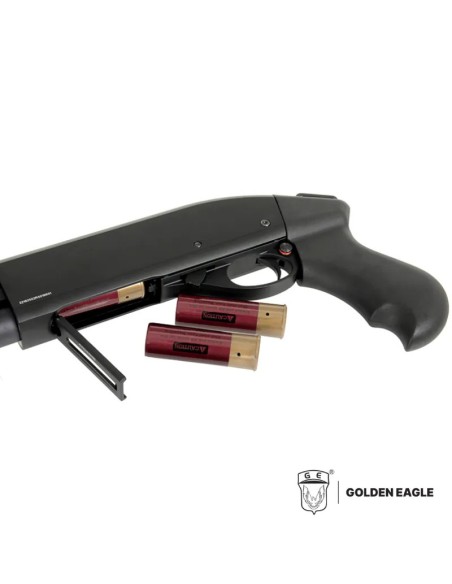 Escopeta M870 Gas Golden Eagle Cartuchos CQB | Airsoft Yecla