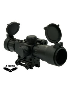 Mira telescópica JS Tactical 4x30 con láser | Airsoft Yecla 2