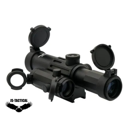 Mira telescópica JS Tactical 4x32 con punto rojo | Airsoft Yecla