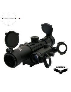 Mira telescópica JS Tactical 4x32 con punto rojo | Airsoft Yecla 2