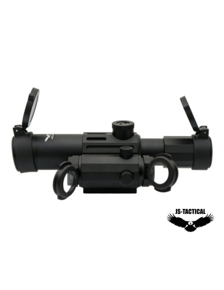 Mira telescópica JS Tactical 4x32 con punto rojo | Airsoft Yecla