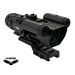 Mira prismática JS Tactical 4x32 láser rojo | Airsoft Yecla