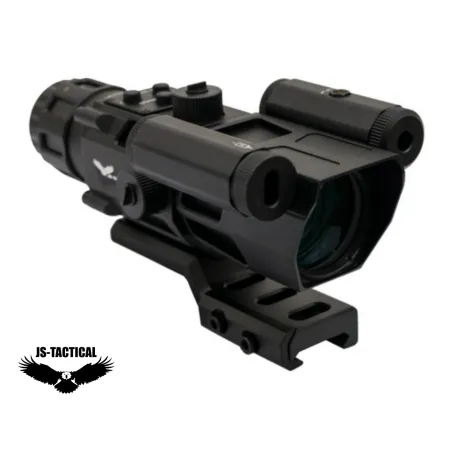 Mira prismática JS Tactical 4x32 láser rojo | Airsoft Yecla