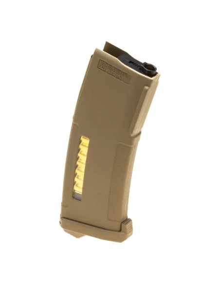 Cargador PTS M4 SCAR Recoil Shock 120BBs Tan | Airsoft Yecla