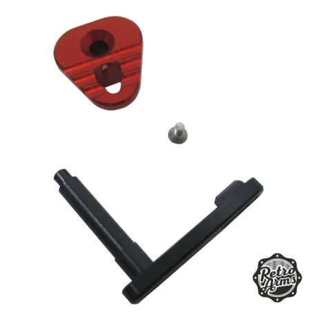 LIBERADOR CARGADOR CNC M4/AR15 ROJO - RETROARMS