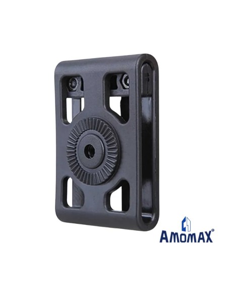 Adaptador cinturón ancho Amomax Belt Lock negro | Airsoft Yecla