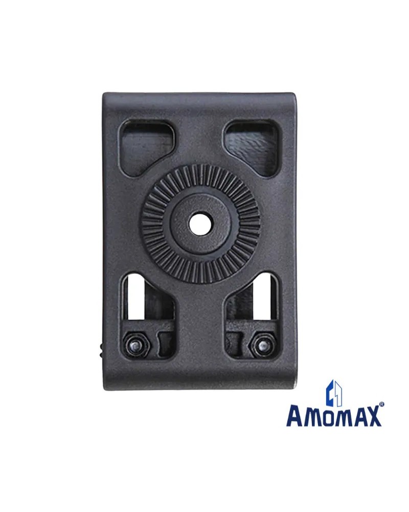 Adaptador cinturón ancho Amomax Belt Lock negro | Airsoft Yecla