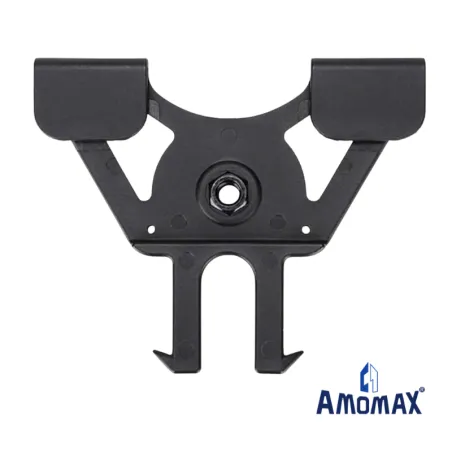 Adaptador rígido MOLLE Amomax triángulo negro | Airsoft Yecla
