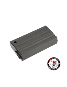 Cargador G&G HI-CAP 400 bolas SR25 Negro | Airsoft Yecla