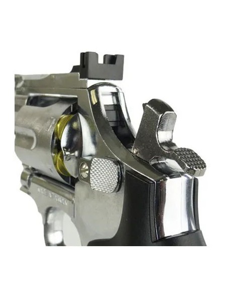REVOLVER HFC GAS SILVER HG-132C