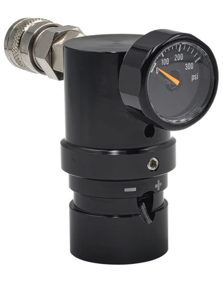 Regulador HPA GEN2 Aluminio 40-200 PSI | Airsoft Yecla