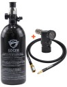 Kit completo de HPA (Botella 0.8L + Regulador + Línea) - Airsoft Yecla
