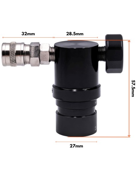 Kit completo de HPA (Botella 0.44L + Regulador + Línea) - Airsoft Yecla