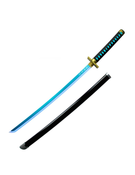 Katana Muichiro Tokito LED y vapor Demon Slayer | Airsoft Yecla
