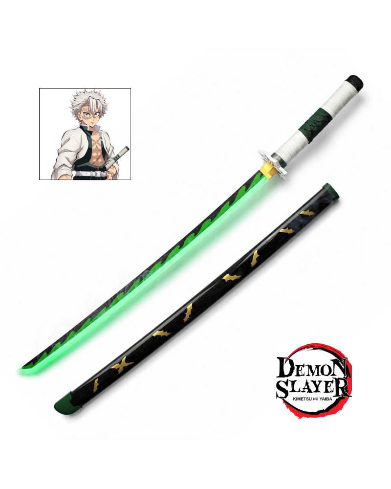 Katana Sanemi Shinazugawa LED y vapor Demon Slayer | Airsoft Yecla