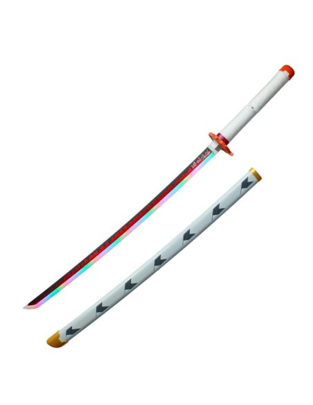 Katana Kyojuro Rengoku LED y vapor Demon Slayer | Airsoft Yecla