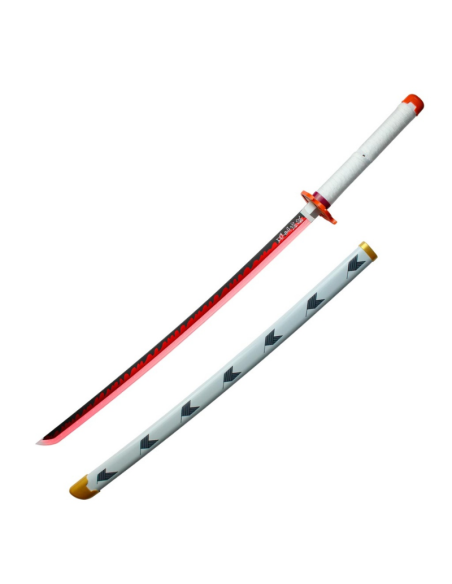 Katana Kyojuro Rengoku LED y vapor Demon Slayer | Airsoft Yecla