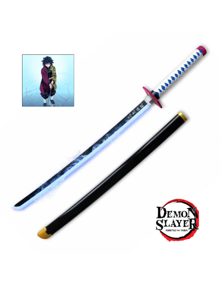 Katana Giyu Tomioka LED azul | Airsoft Yecla