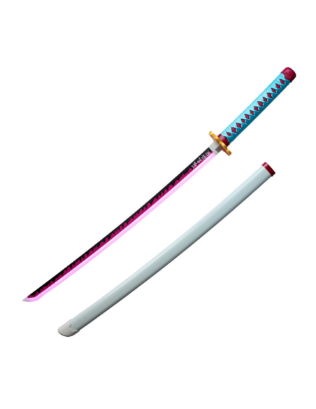 Katana Mitsuri Kanroji LED púrpura | Airsoft Yecla