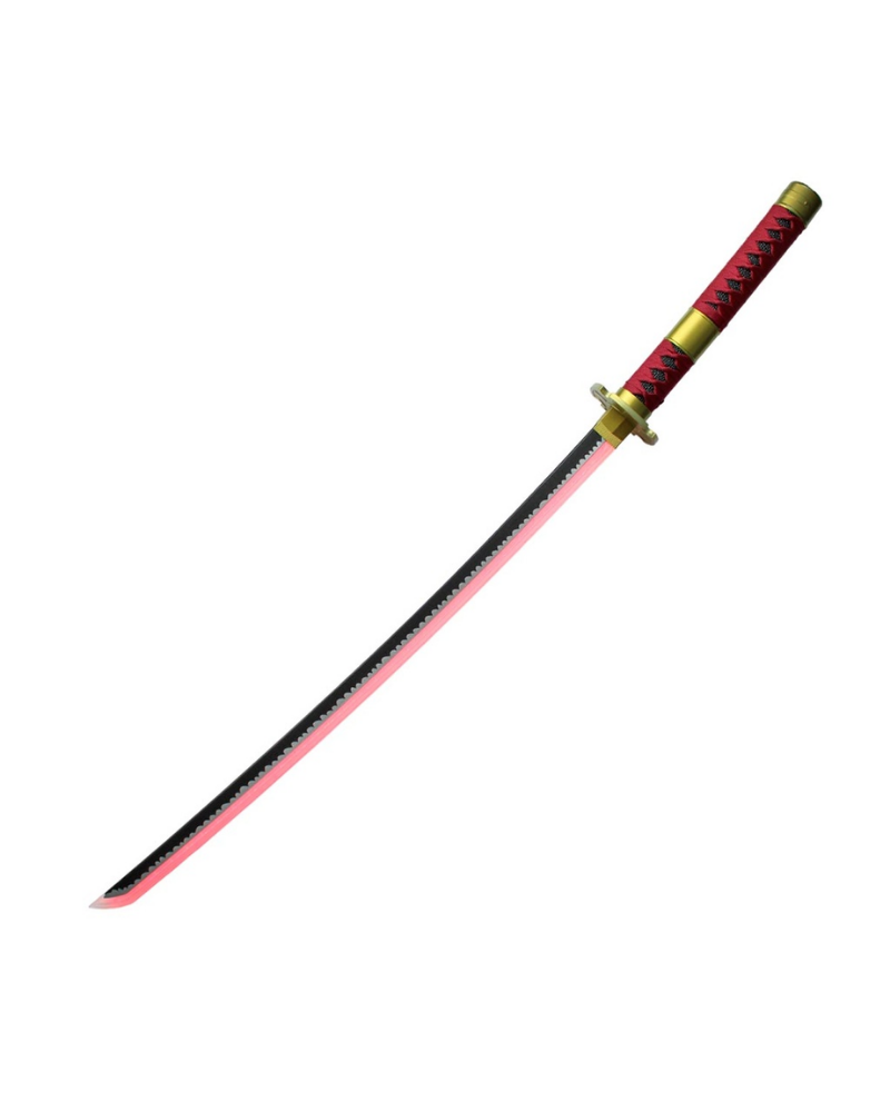 Katana Zoro Sandai Kitetsu LED rojo | Airsoft Yecla