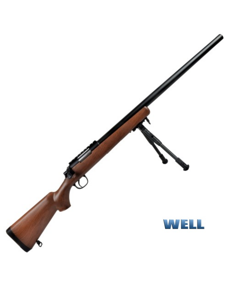 Francotirador VSR10 madera WELL | Airsoft Yecla