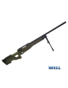 Francotirador WELL 96 verde oliva | Airsoft Yecla