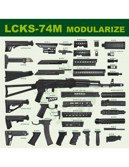 LCT LCKS-74M AEG | Airsoft Yecla