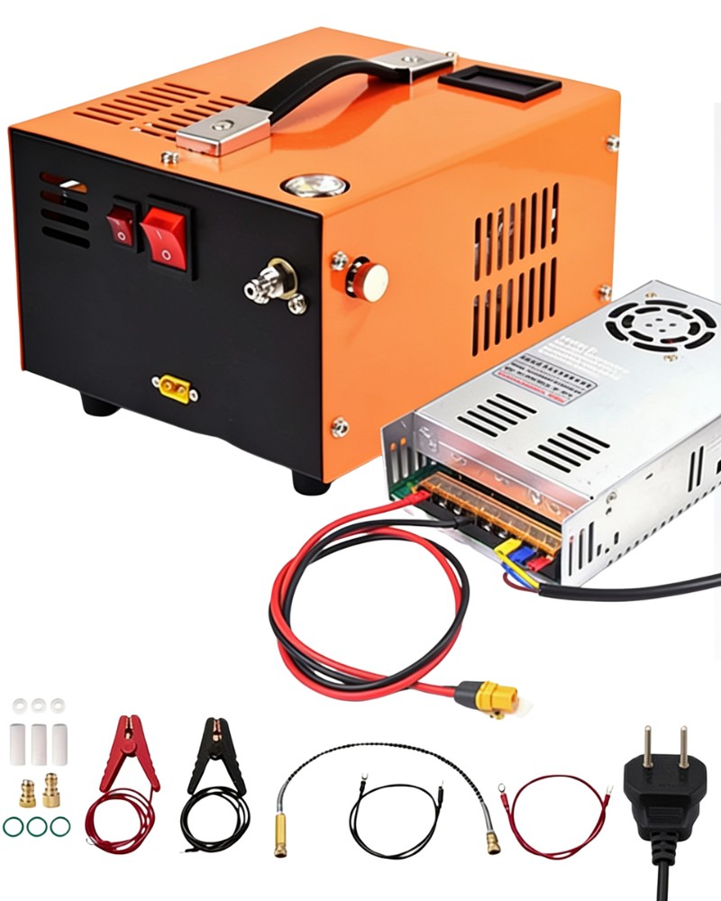 Compresor HPA Portátil 4500 PSI para Airsoft
