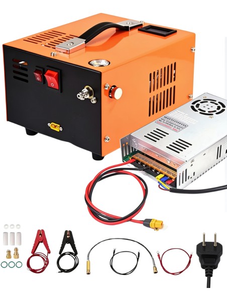 Compresor HPA Portátil 4500 PSI para Airsoft