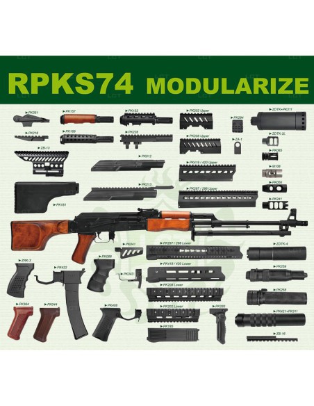 Fusil RPKS74 AEG - LCT Airsoft | Airsoft Yecla