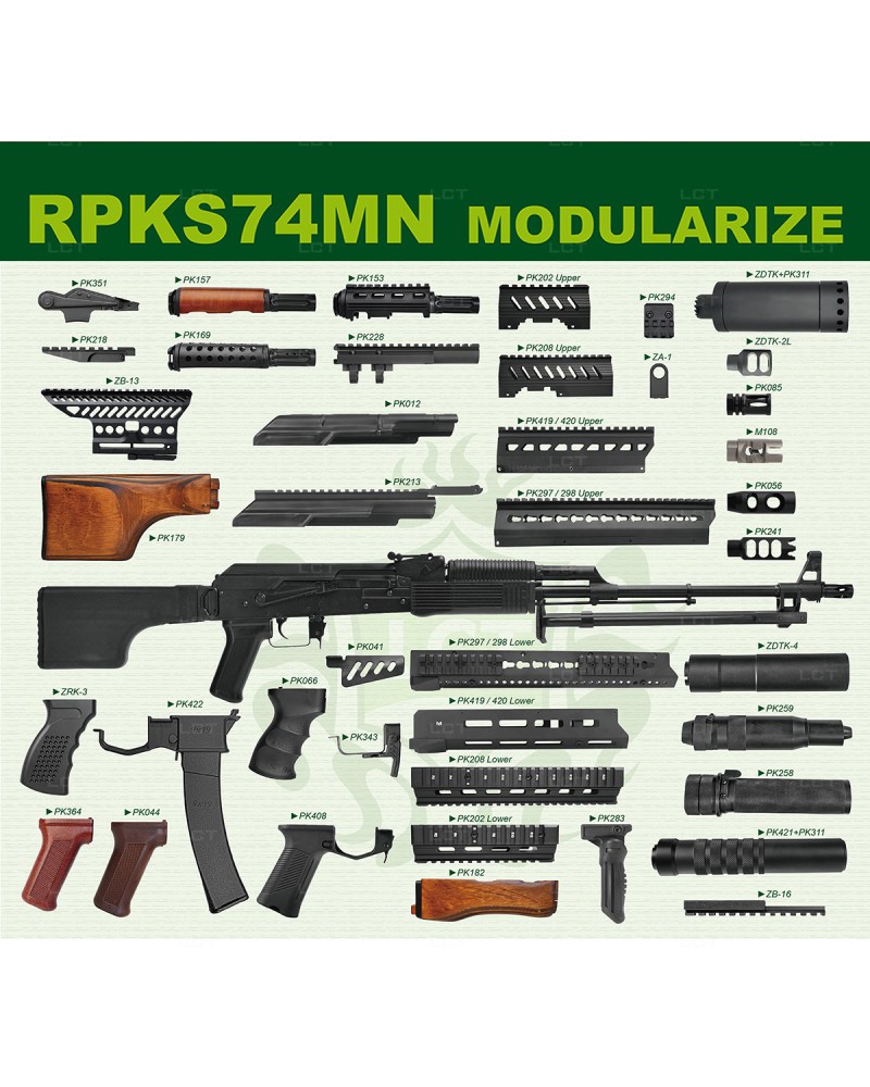Fusil de Airsoft RPKS74MN AEG - LCT | Airsoft Yecla