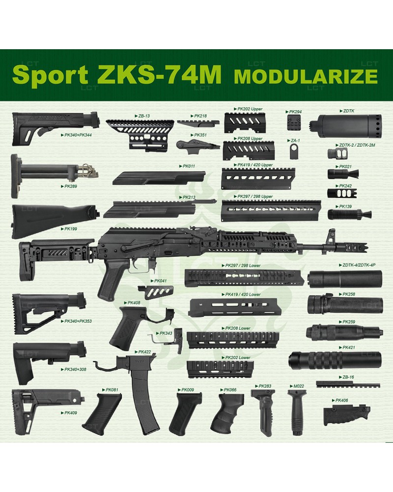 Fusil LCT Sport ZKS-74M AEG | Airsoft Yecla