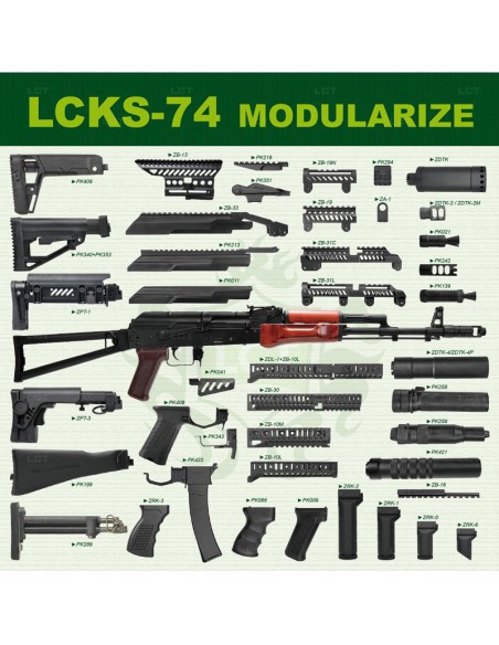 Fusil LCKS-74 AEG - LCT Airsoft | Airsoft Yecla