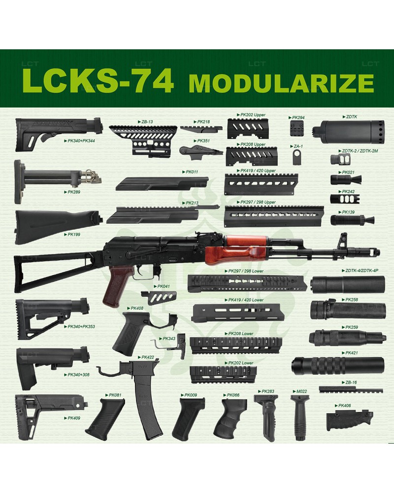 Fusil LCKS-74 AEG - LCT Airsoft | Airsoft Yecla