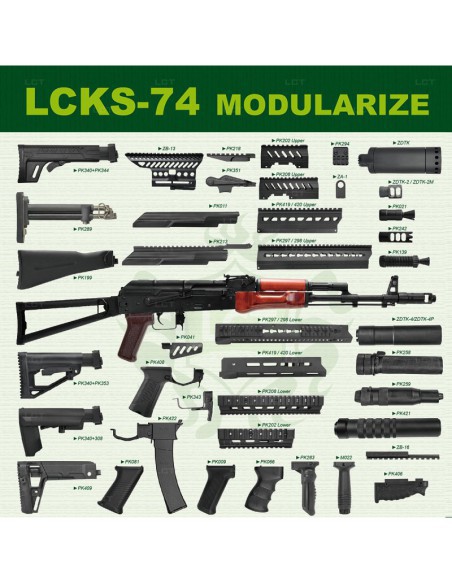 Fusil LCKS-74 AEG - LCT Airsoft | Airsoft Yecla