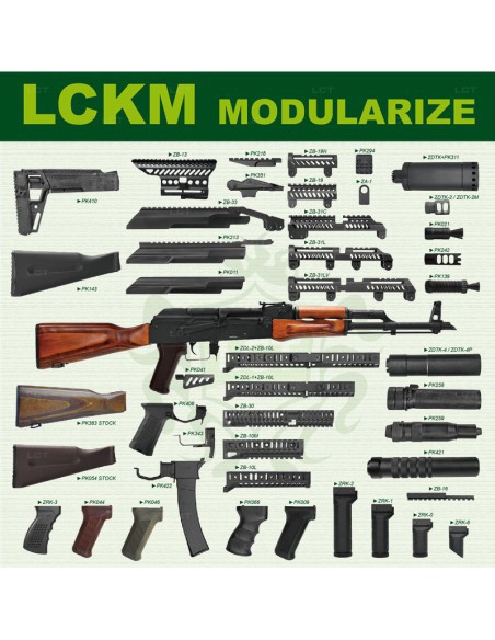 Fusil LCKM AEG - LCT Airsoft | Airsoft Yecla