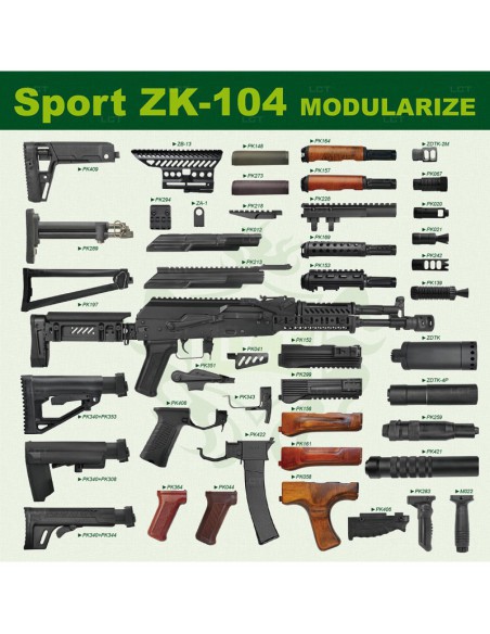 Fusil de Airsoft LCT Sport ZK-104 AEG | Airsoft Yecla