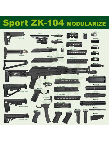Fusil de Airsoft LCT Sport ZK-104 AEG | Airsoft Yecla
