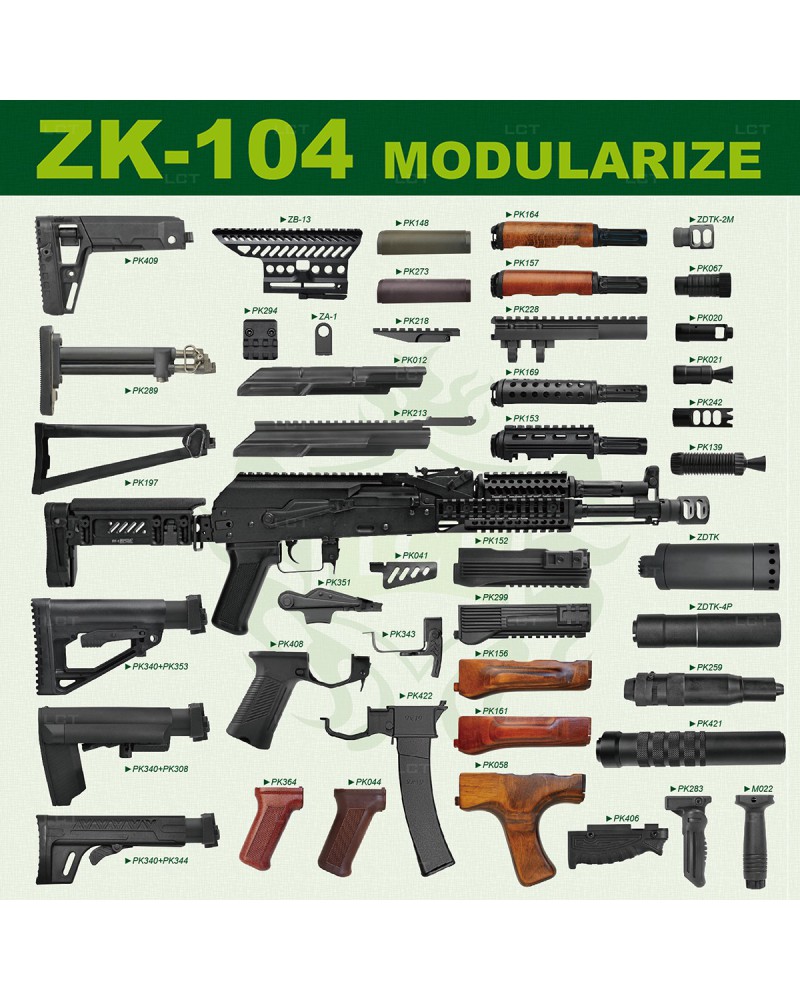 Réplica AEG ZK-104 - LCT | Airsoft Yecla