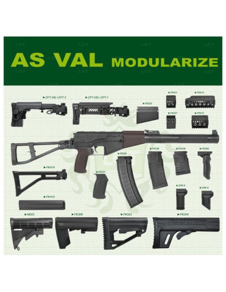 Fusil AEG AS VAL - LCT | Airsoft Yecla