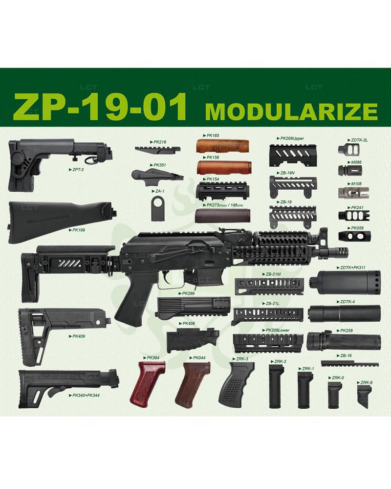 Fusil ZP-19-01 AEG - LCT | Airsoft Yecla