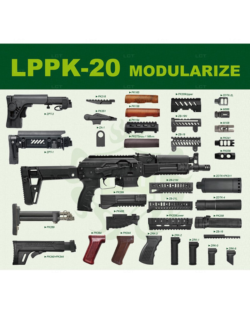 Fusil LPPK-20(2020) AEG - LCT | Airsoft Yecla
