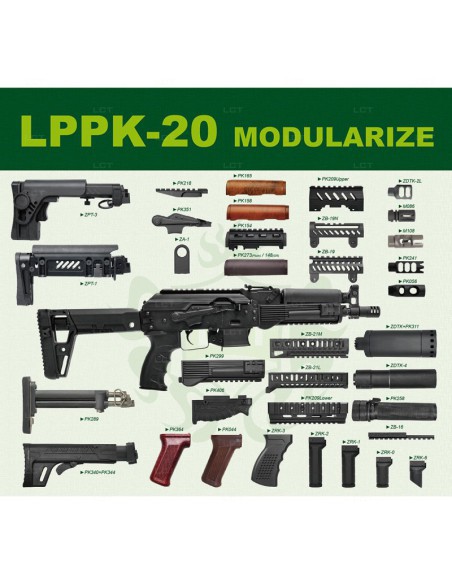 Fusil LPPK-20(2020) AEG - LCT | Airsoft Yecla