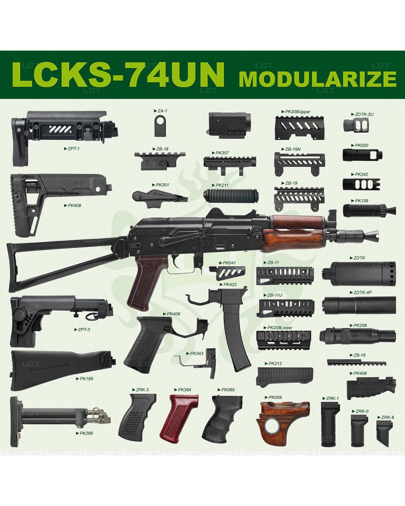 Fusil LCKS-74UN AEG - LCT | Airsoft Yecla
